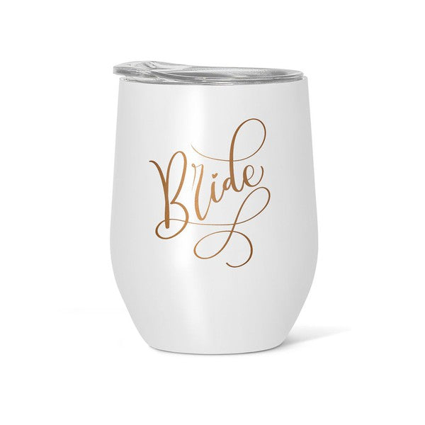 Stainless Steel "Bride" Tumbler