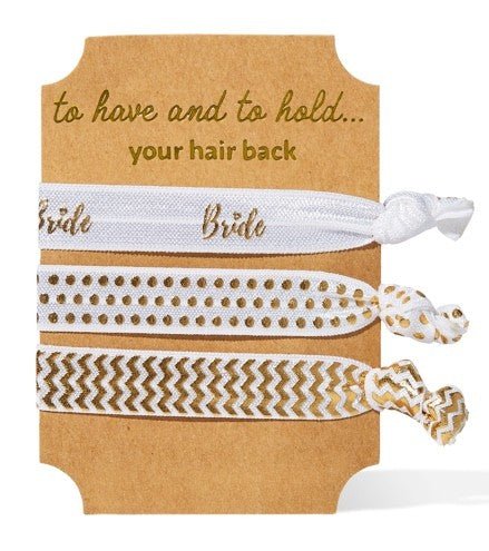 Bride Tribe Hair Ties