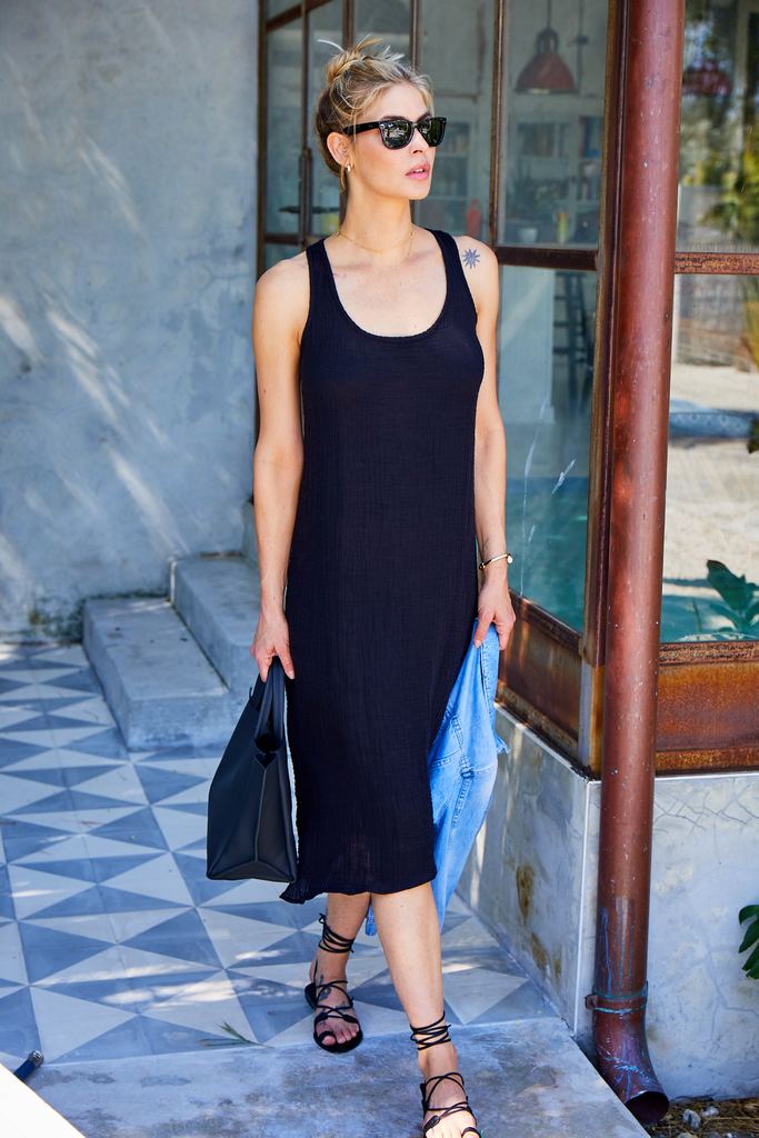 Racer Tank Midi Dress