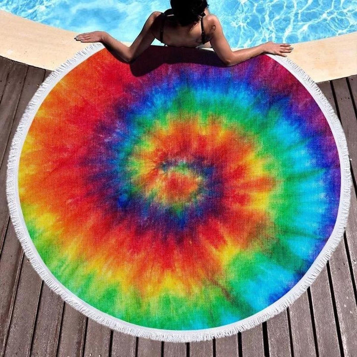 Round Beach Blanket