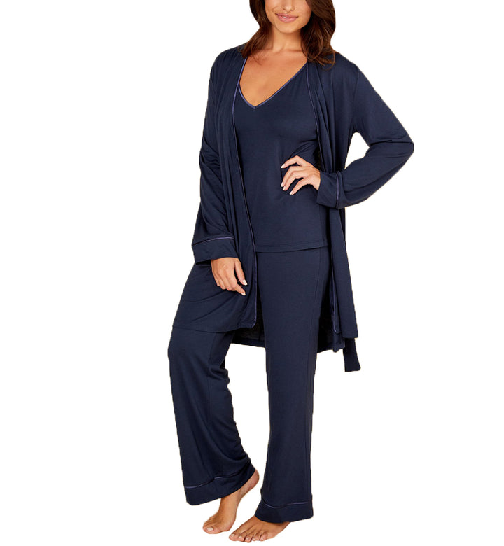 Bella Curvy Pajama Set Cami, Pant, and Robe