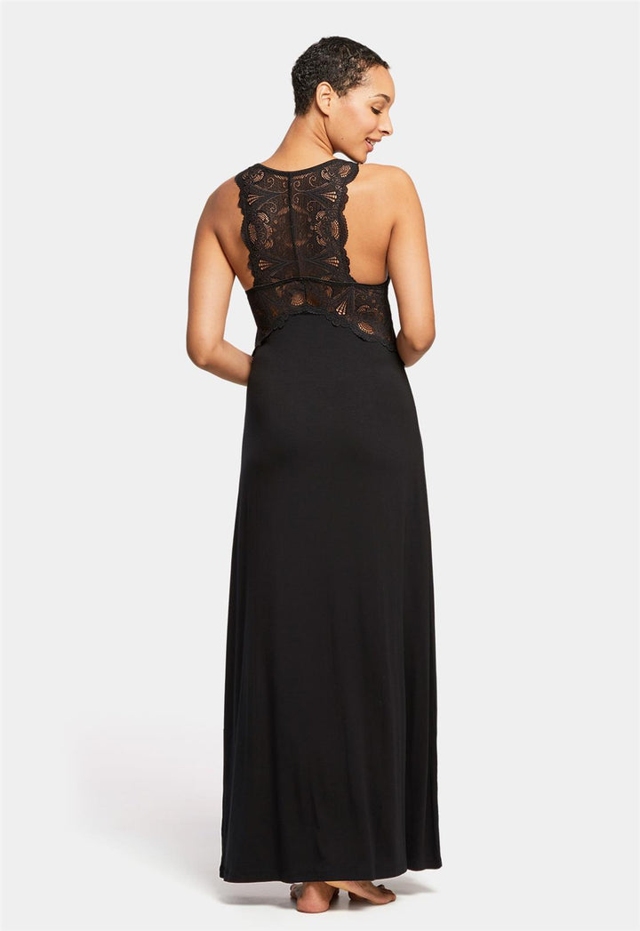 Lace T-Back Gown