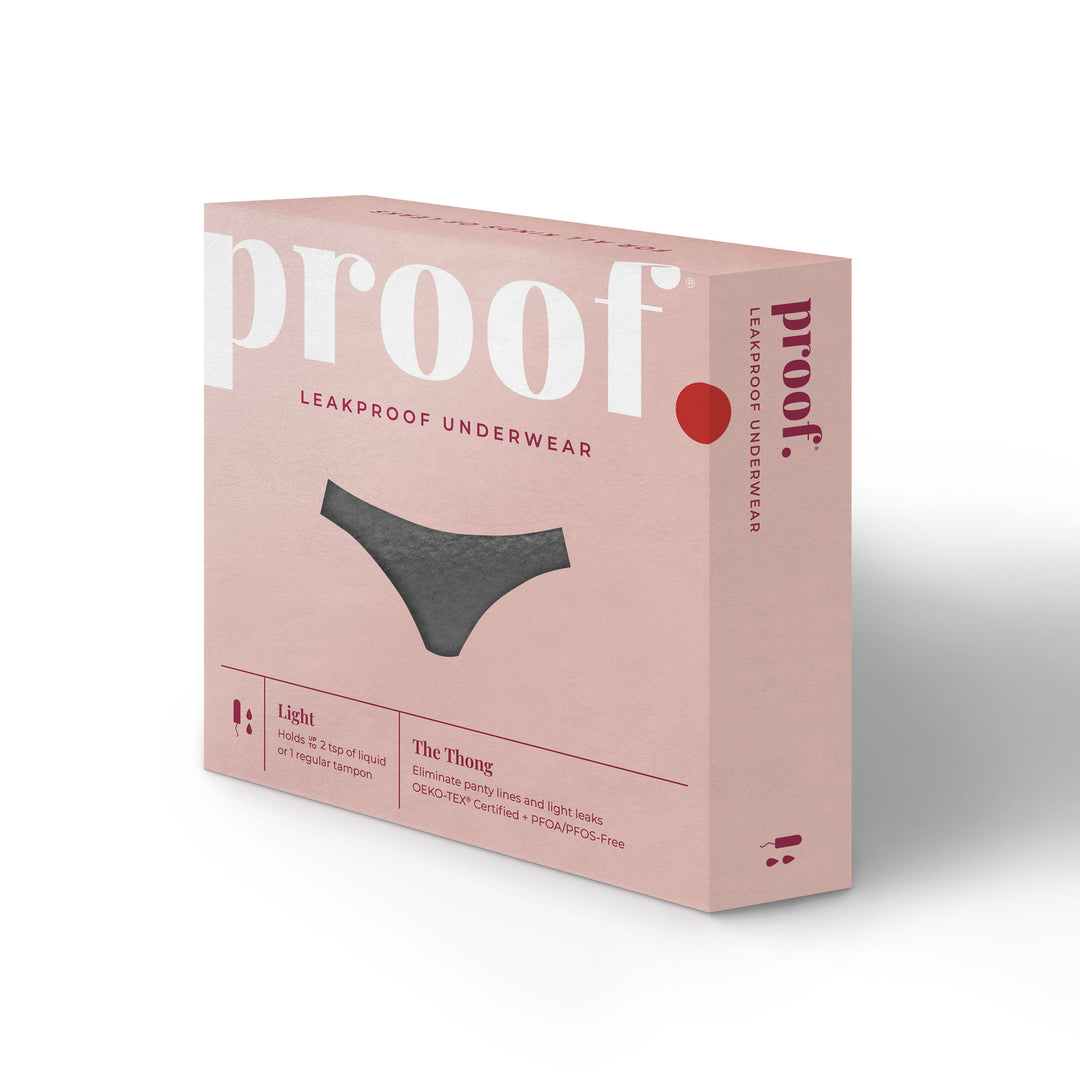 Leakproof Thong – Light Absorbency