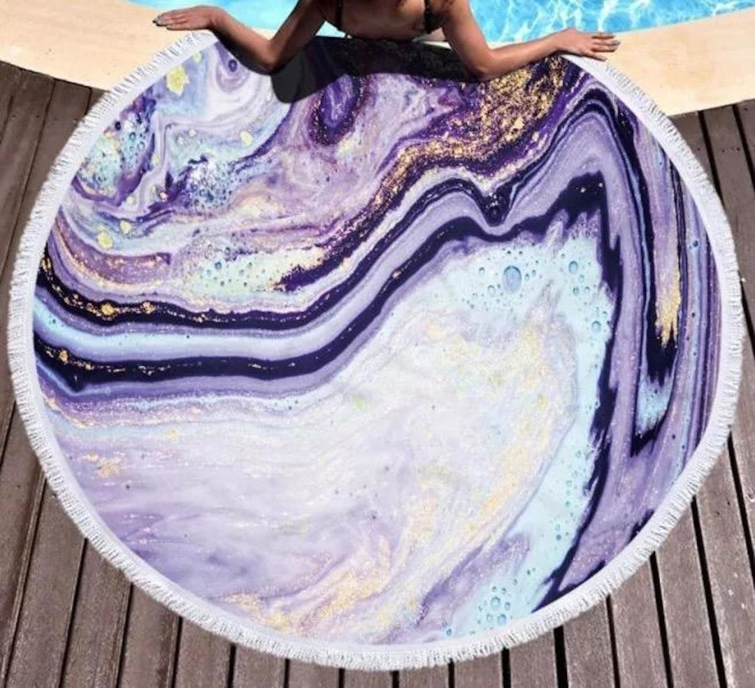 Round Beach Blanket