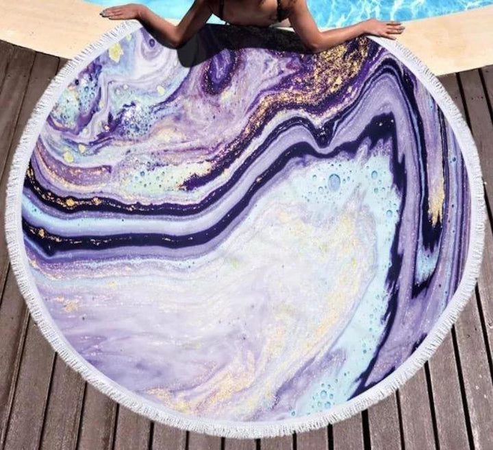 Round Beach Blanket