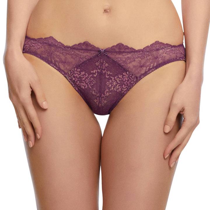 Dita Von Teese Lurex Lace Bikini Brief