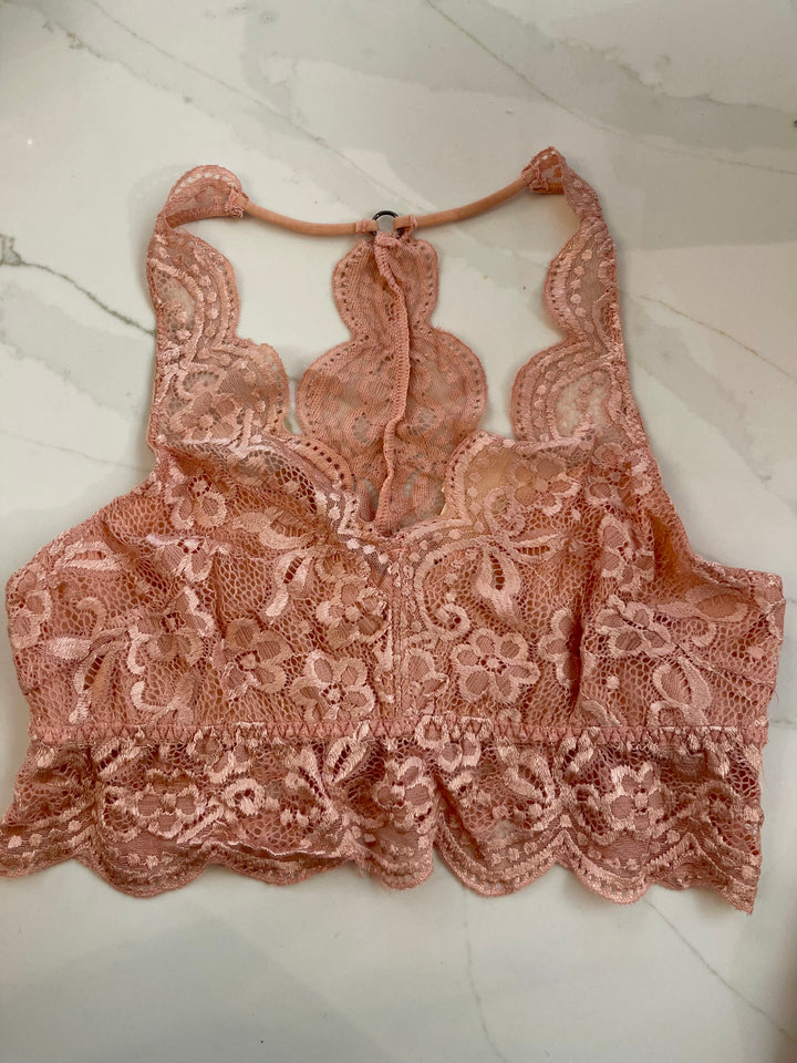 Lace Halter Bralette