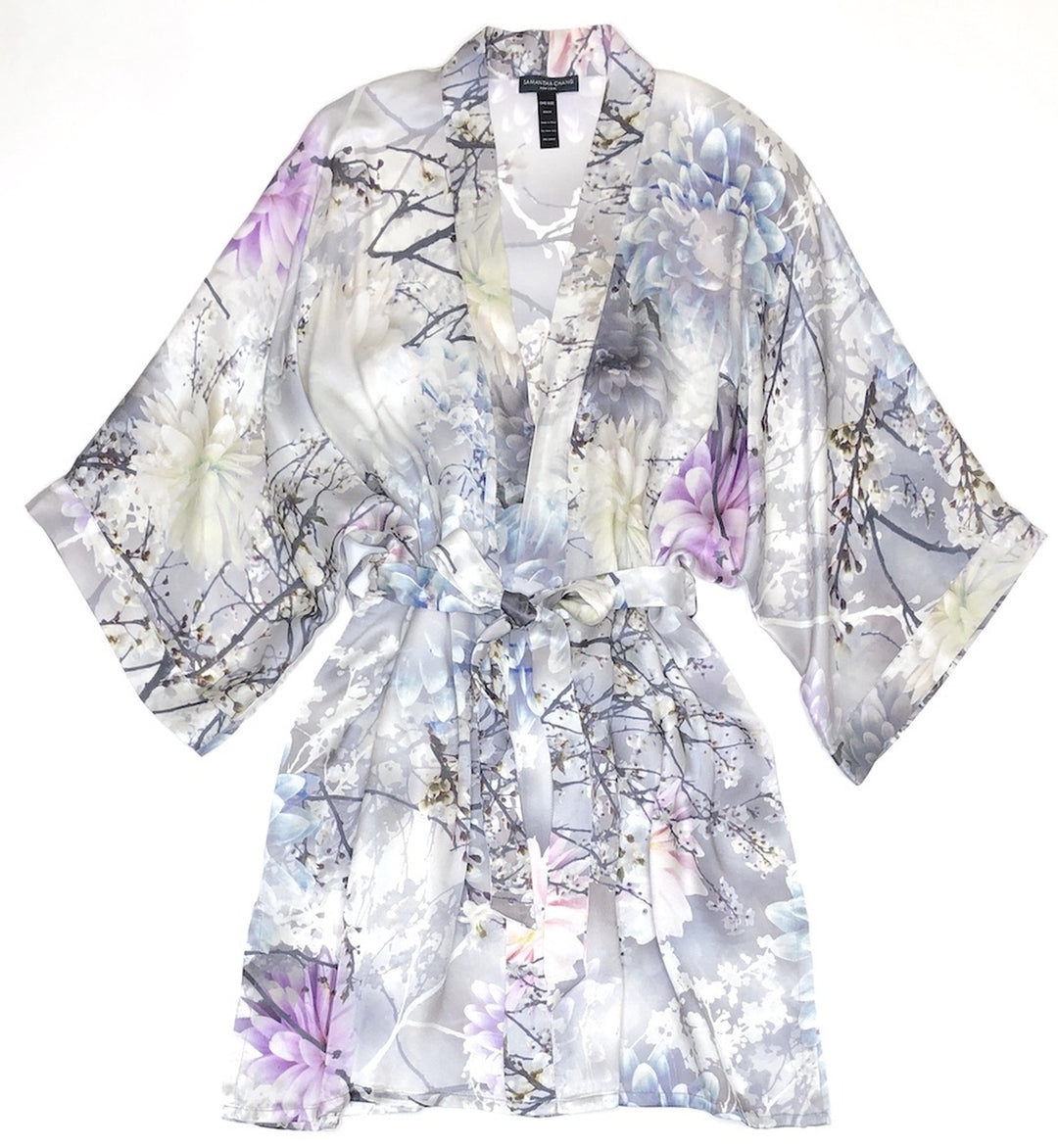 Samantha Chang Short Silk Kimono